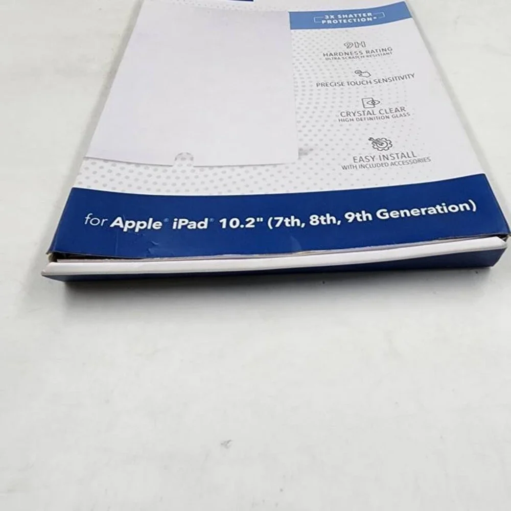 Insignia™ -Glass Screen Protector for Apple iPad 10.2 (7th, 8th & 9th Gen) Clear